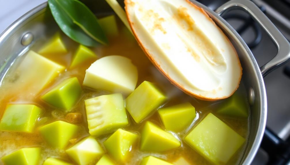 simmer jackfruit until tender