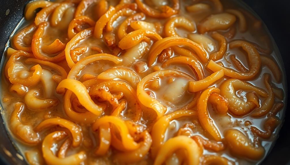 simmer onions until tender