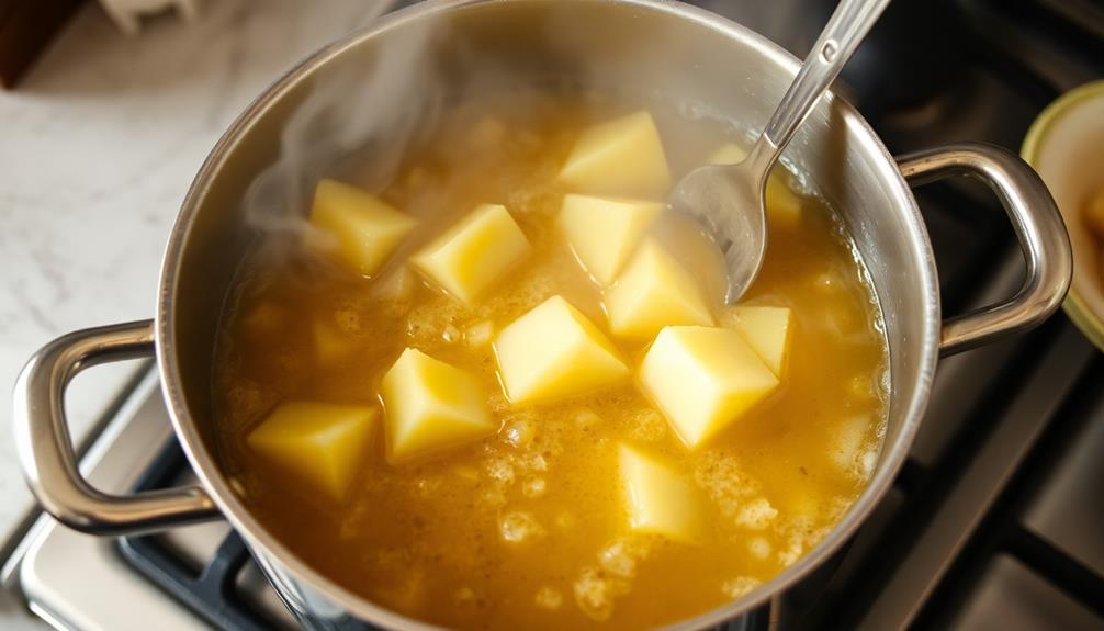 simmer potatoes until tender