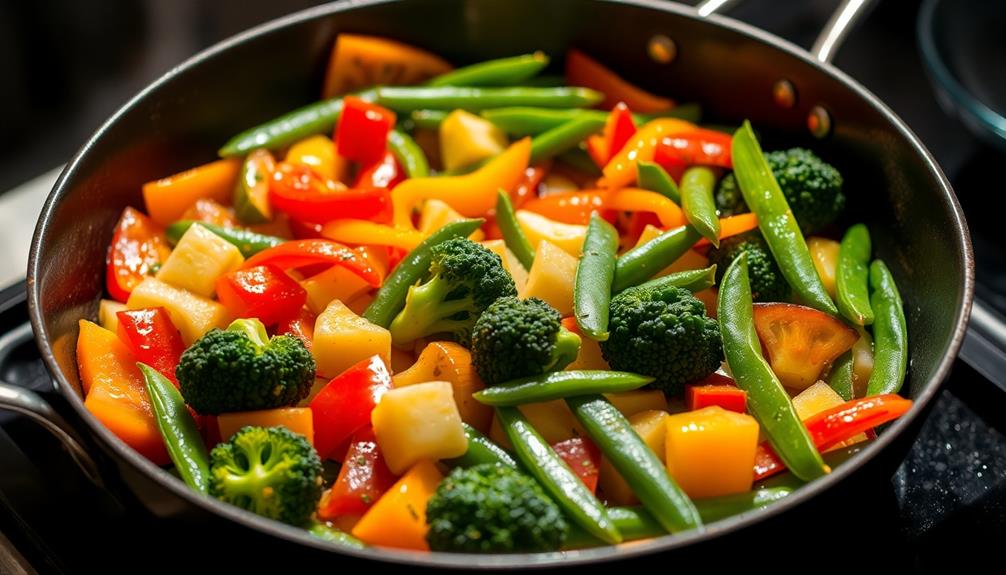 simmer vegetables until tender