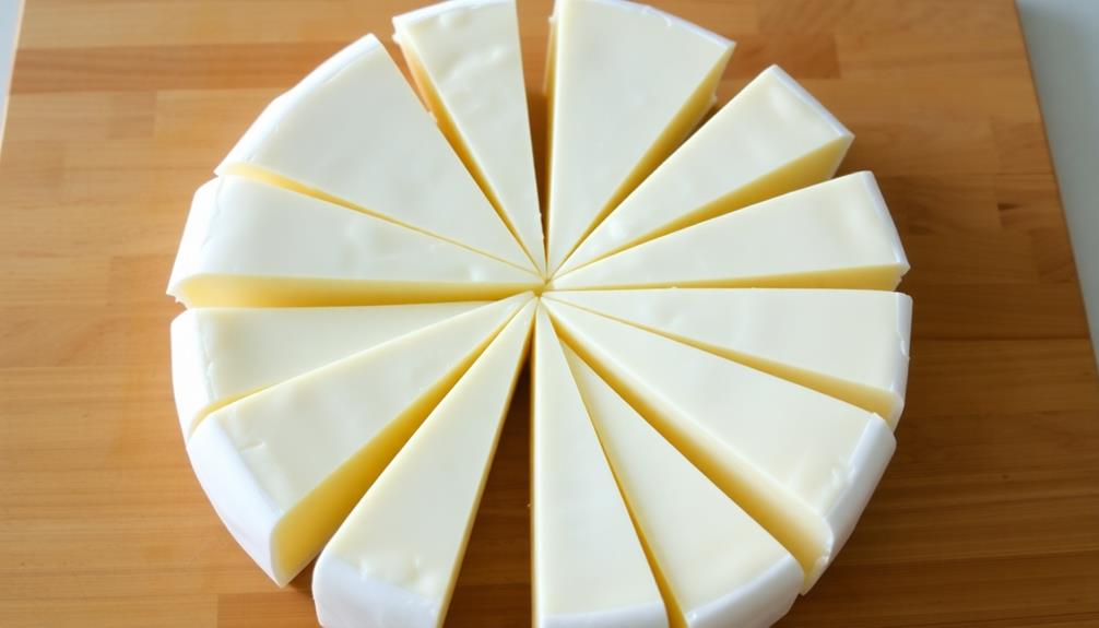 slice brie 1 2 inch pieces