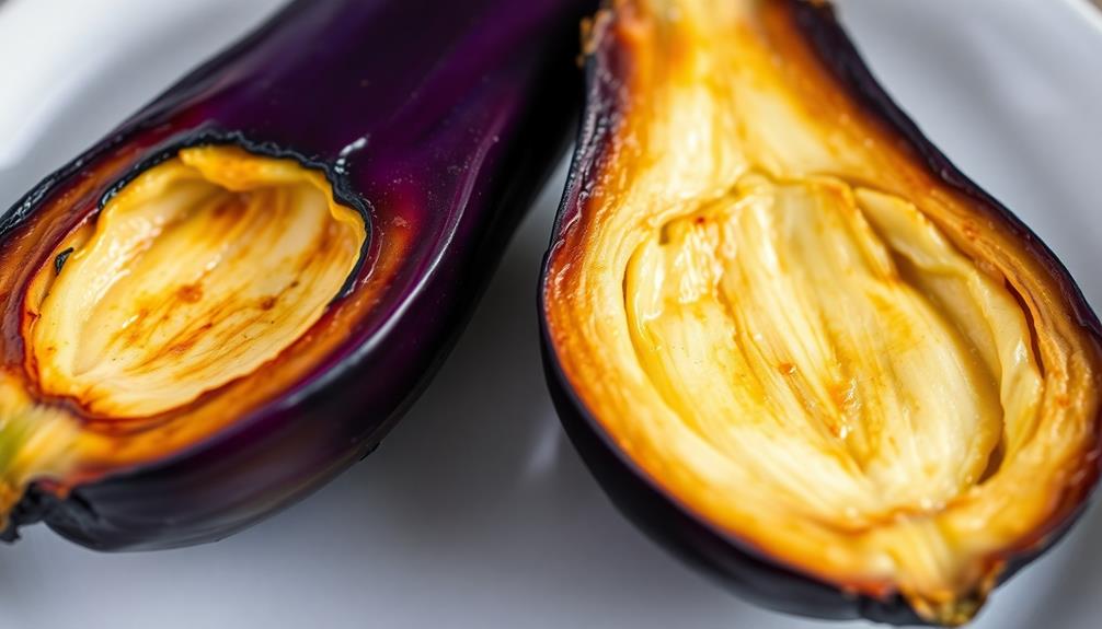 slice eggplant lengthwise first