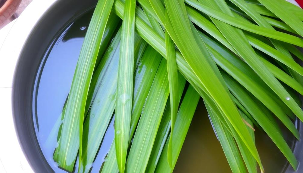 soak bamboo leaves overnight