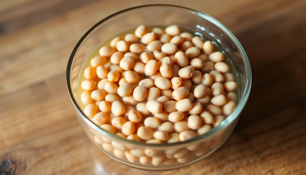 soak beans overnight preparation