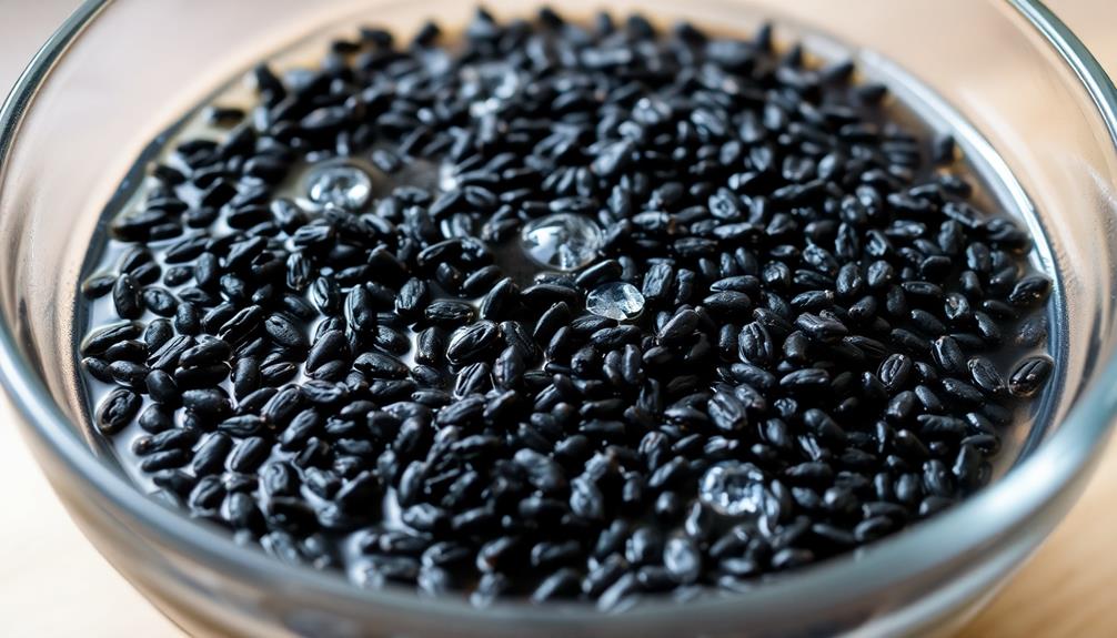 soak black rice overnight