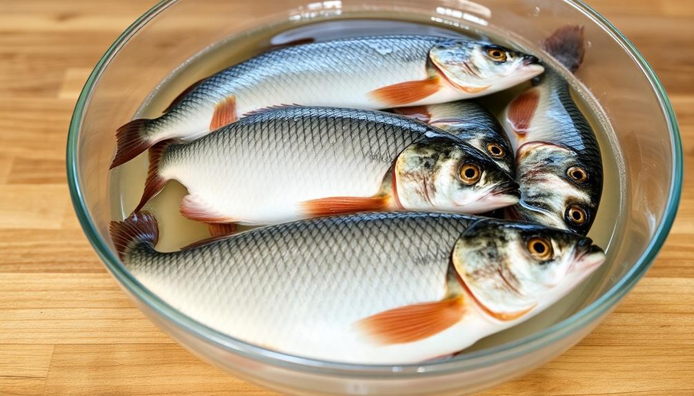 soak chambo fish overnight