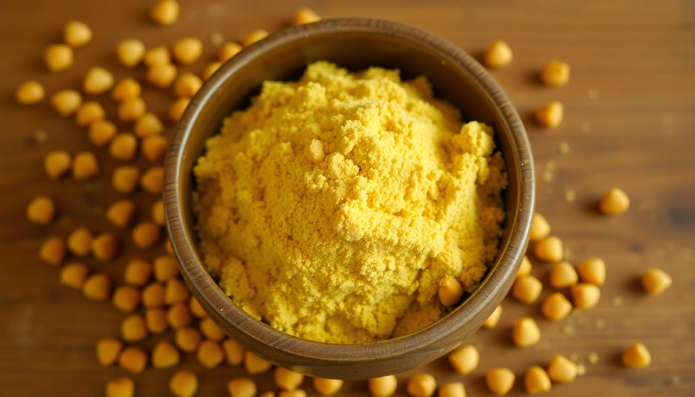 soak chickpea flour overnight