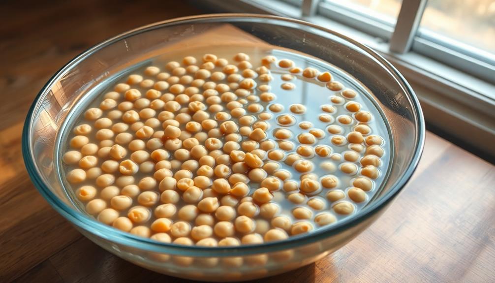 soak chickpeas overnight