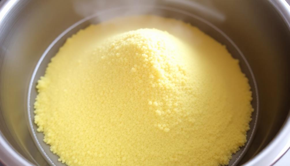 soak cornmeal in water