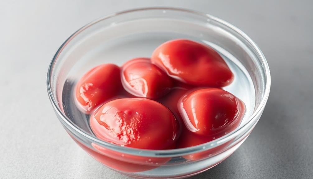 soak livers in water
