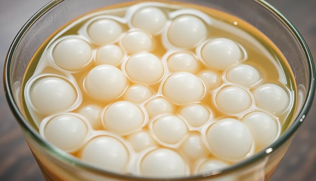 soak tapioca pearls underwater