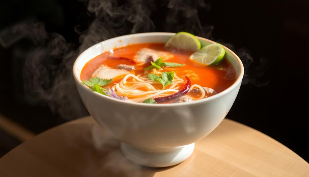 spicy beef noodle soup