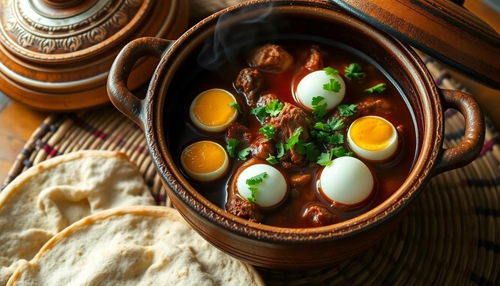 spicy ethiopian chicken stew