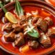 spicy indonesian beef dish