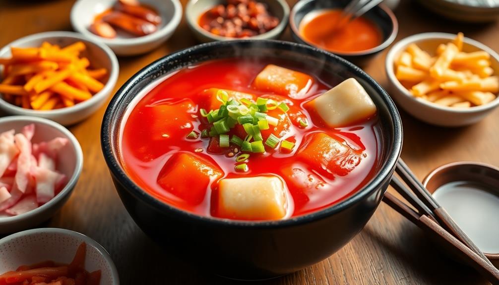 spicy korean rice cakes