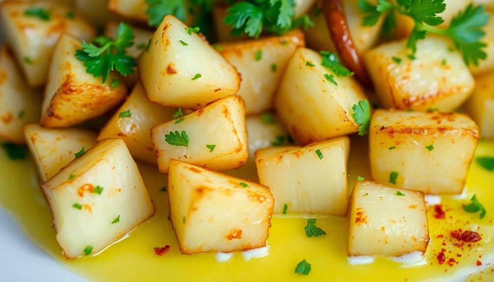 spicy lebanese potato dish