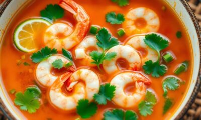 spicy thai shrimp soup