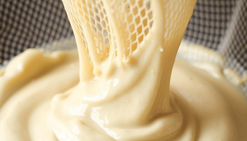 squeeze nut paste cheesecloth