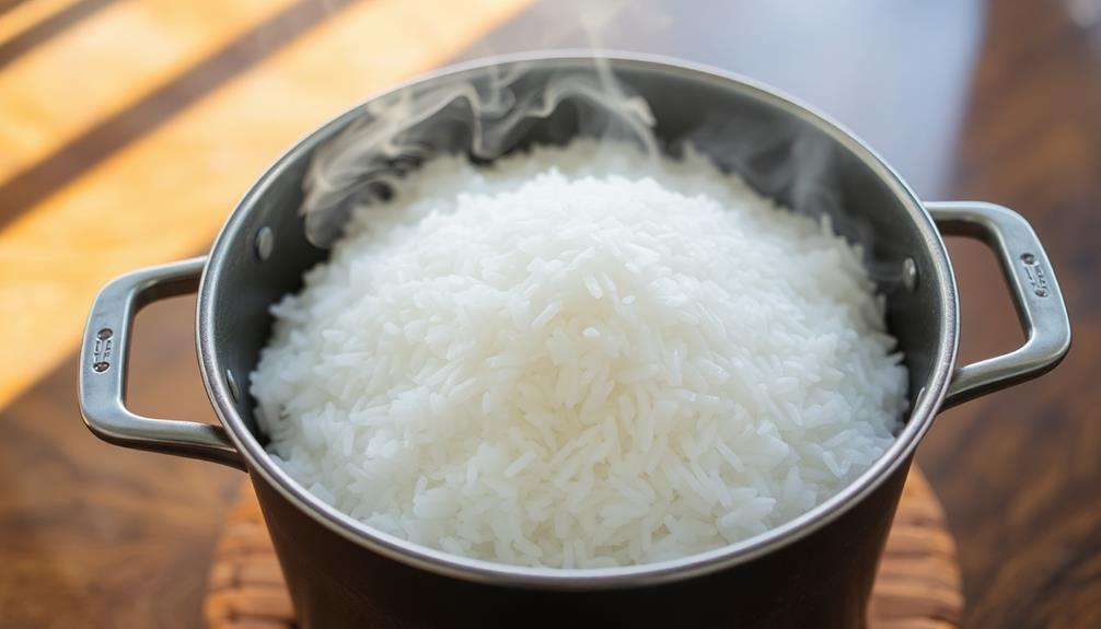 steam glutinous rice process