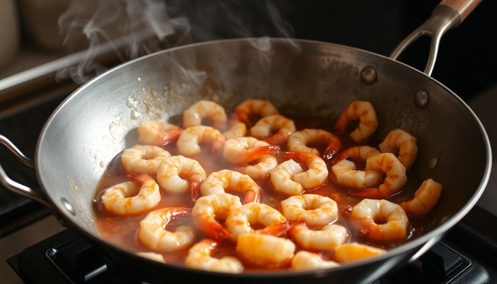 stir fry shrimp preparation method