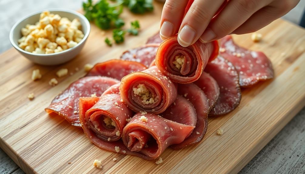 stuff roulades with fillings