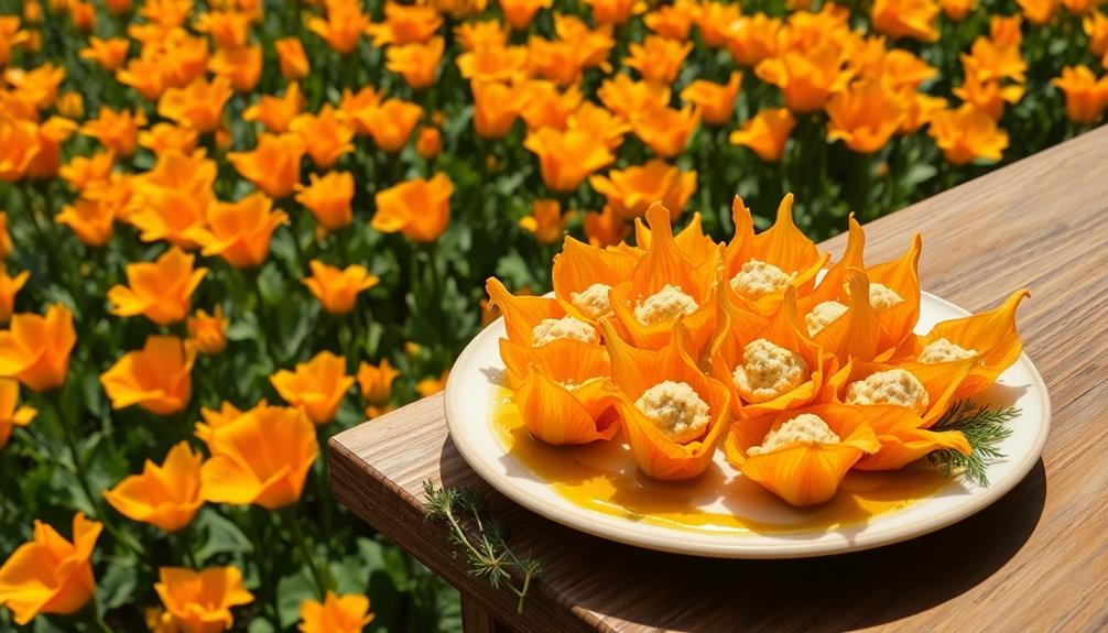 stuffed squash blossoms recipe