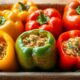 stuffed tomatoes and peppers