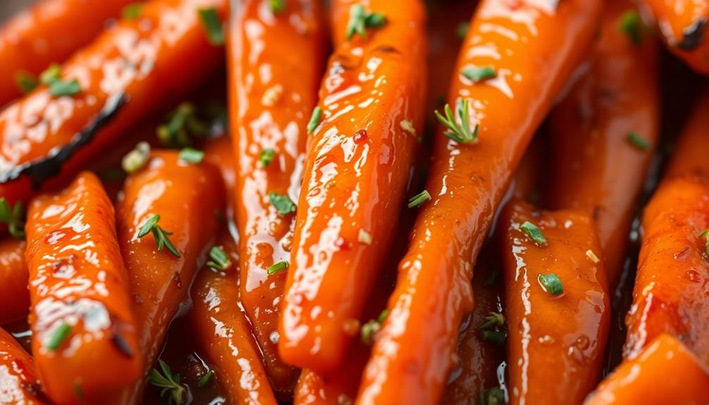 sweet glazed carrots recipe