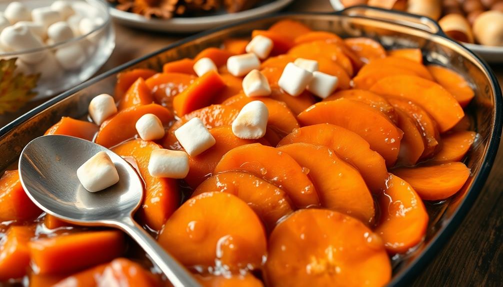 sweet glazed root vegetables