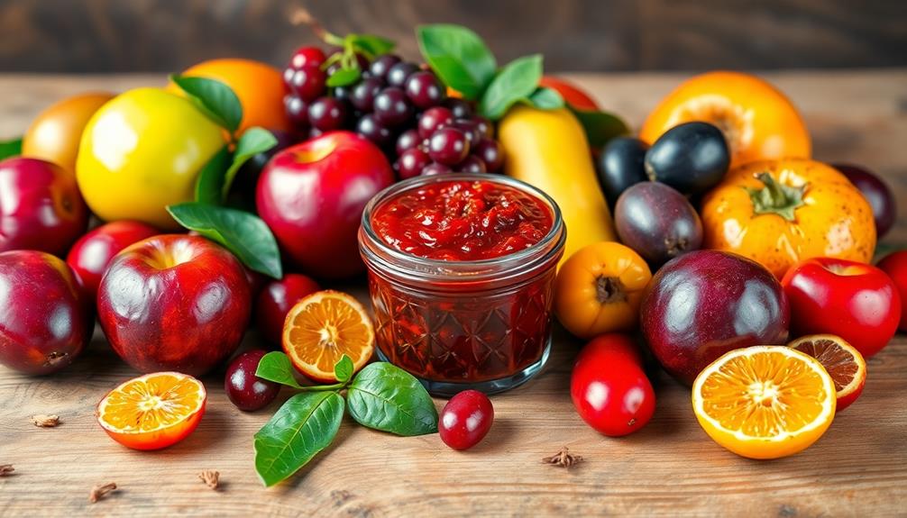 sweet savory fruit preserves