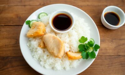 thai chicken rice dish