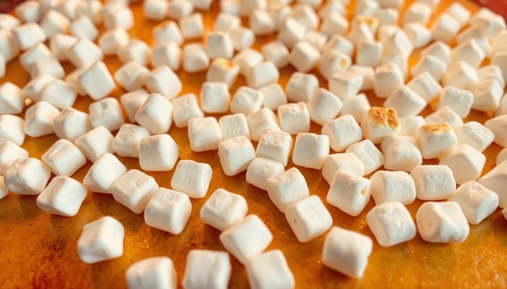 top with marshmallows added