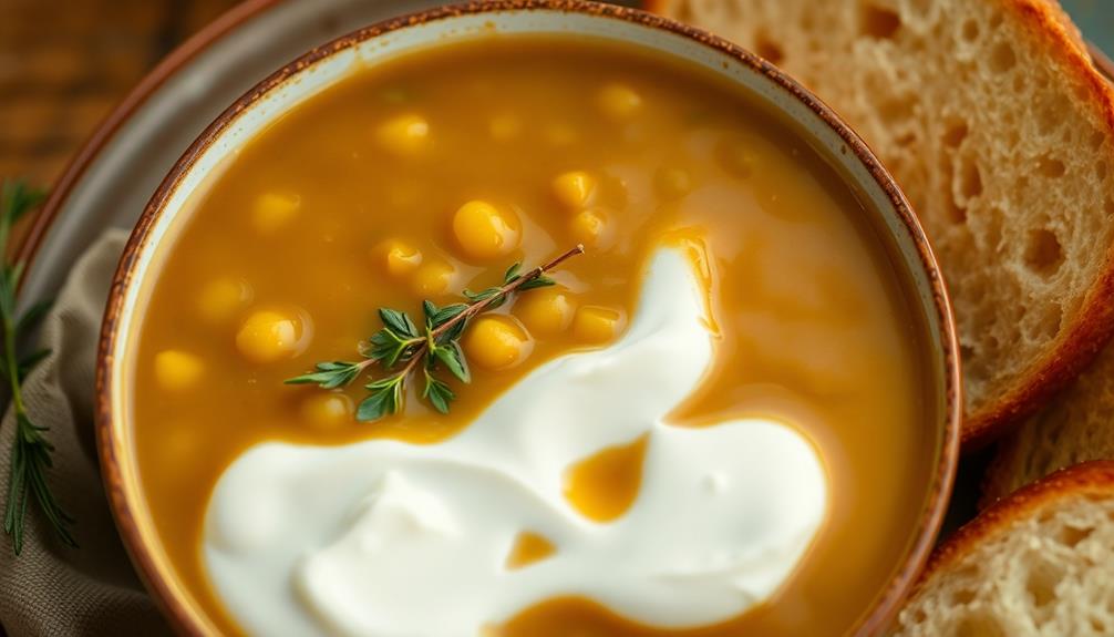 traditional split pea soup