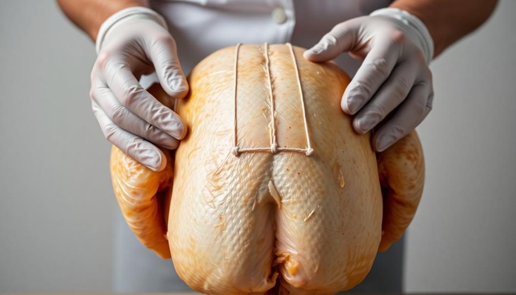 truss turkey for cooking