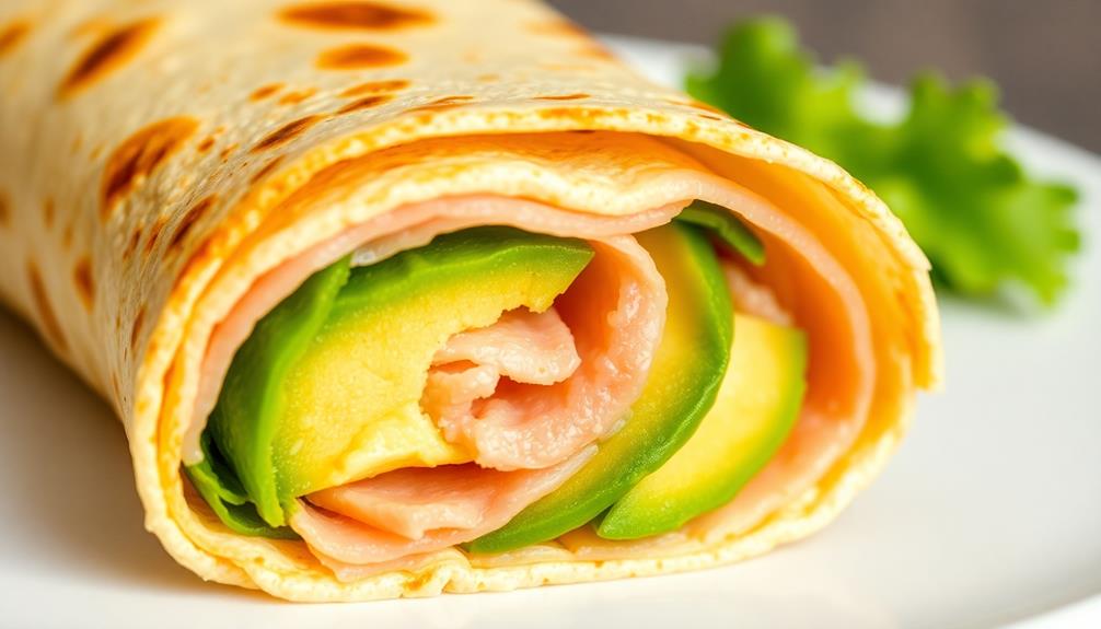 turkey avocado wrap recipe