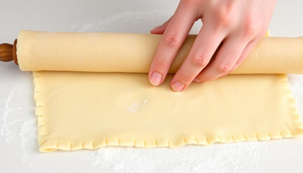 unroll puff pastry sheet