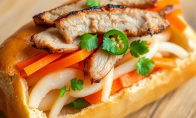 vietnamese banh mi sandwich