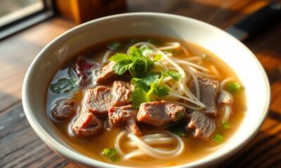 vietnamese cuisine in bowl