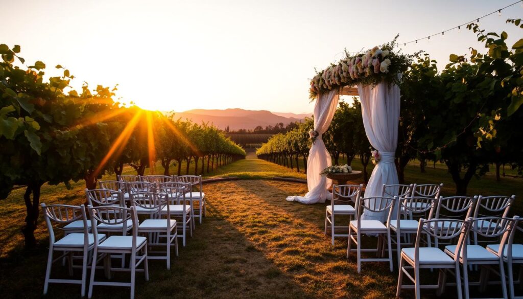 vineyard wedding