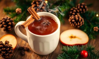 warm spiced apple beverage