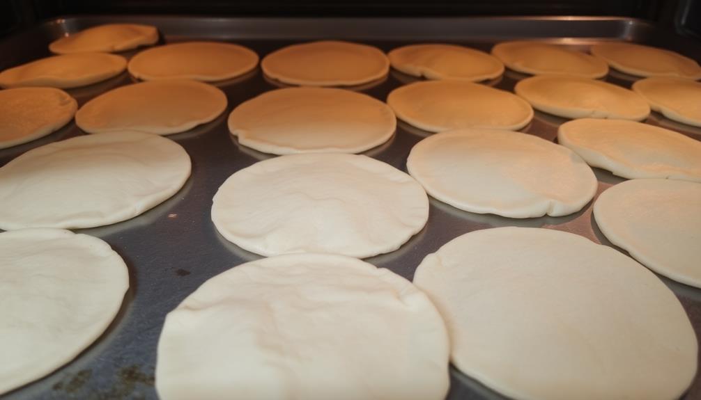 warm tortillas in oven