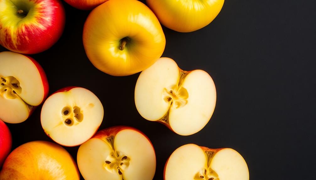 wash and chop apples