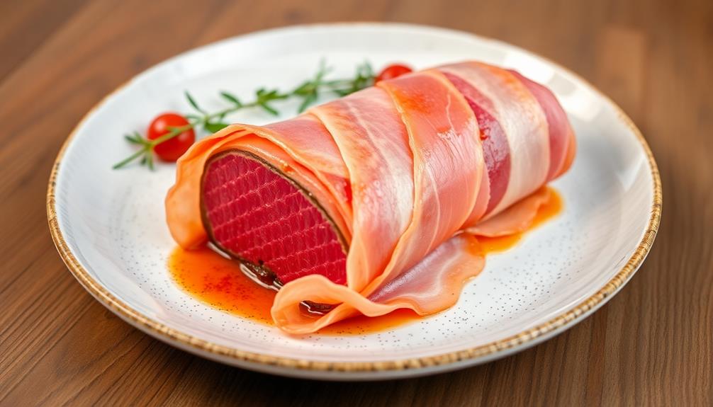 wrap tenderloin in prosciutto