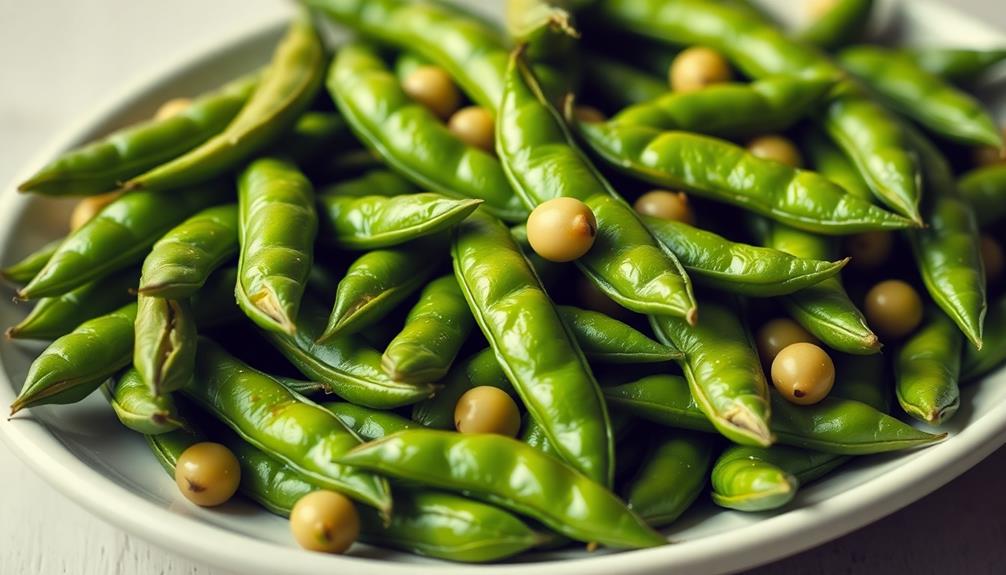 young soybeans nutritious snack