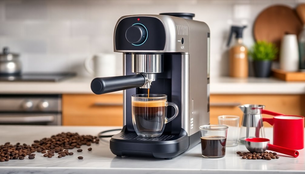 affordable espresso machine selection