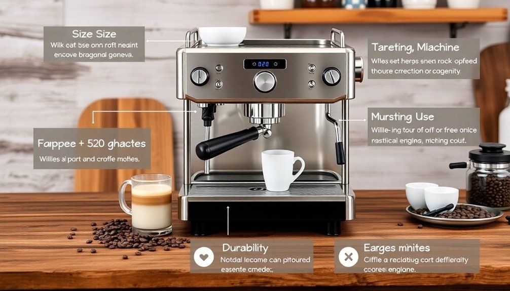 affordable espresso machine selection