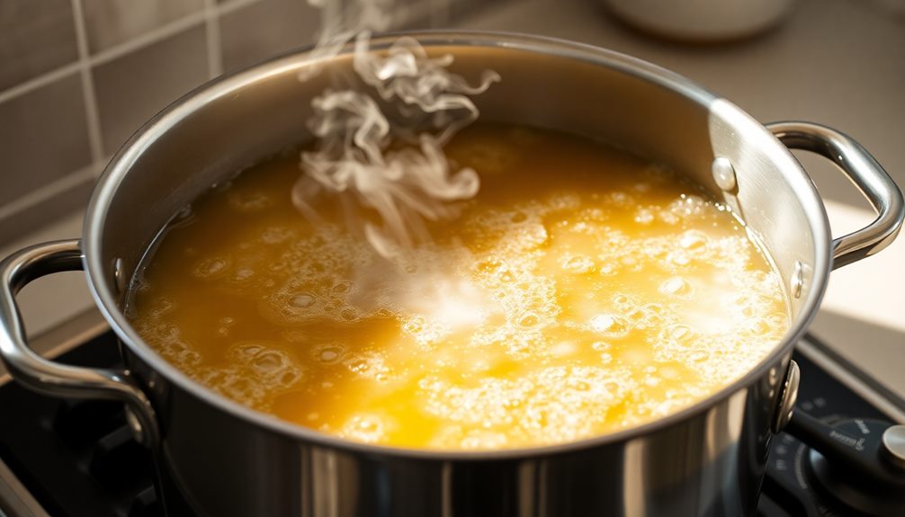 boil broth for cooking