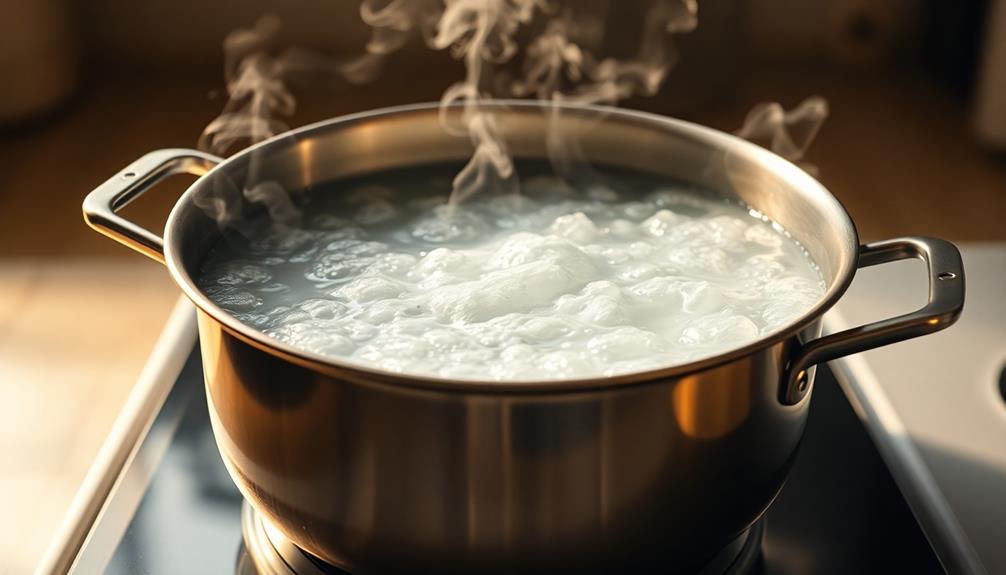 boil water for noodles