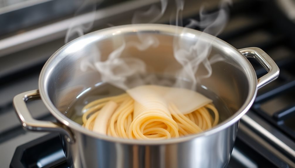 boil water for noodles