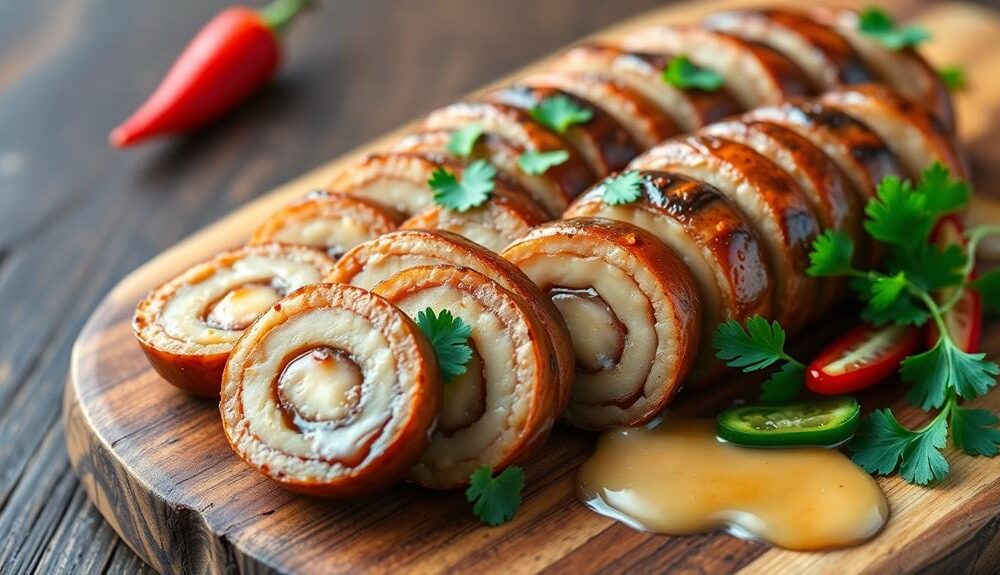 bold vietnamese snail sausage